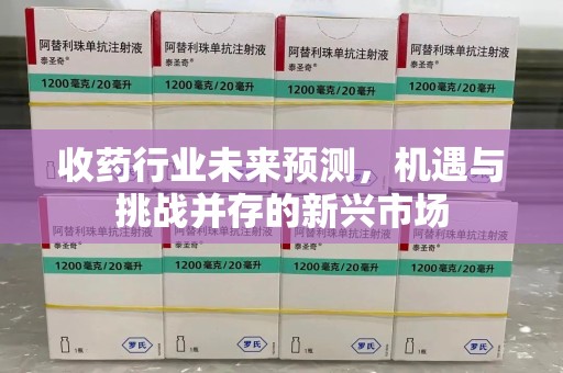 深圳收药行业未来预测，机遇与挑战并存的新兴市场