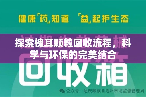 深圳探索槐耳颗粒回收流程，科学与环保的完美结合