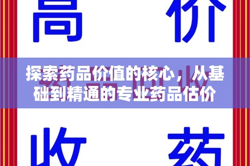 深圳探索药品价值的核心，从基础到精通的专业药品估价