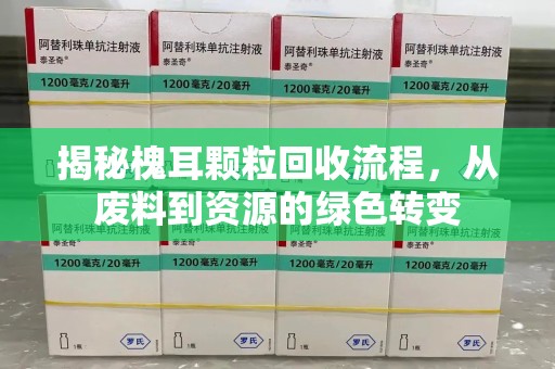 深圳揭秘槐耳颗粒回收流程，从废料到资源的绿色转变